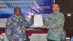 Tingkatkan Kwalitas Managemen Dan Kinerja, Bupati Tolikara Teken Mou Dengan BPKP Papua