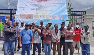 Masyarakat Adat Nendali, Amcam Boikot Peresmian Stadion Papua Bangkit