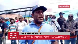 Masyarakat Adat Suku Kampung Nedali Ancam Boikot Peresmian Stadion Papua Bangkit
