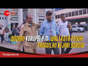 Dugaan Korupsi 8 M, Walikota penuhi panggilan Kejari Sorong