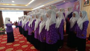 Pengurus PD Wanita Islam kabupaten Jayapura di Lantik