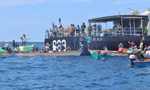 Menyambut HUT Ke 76 TNI AL Berbagi Bersama Nelayan Di Yapen