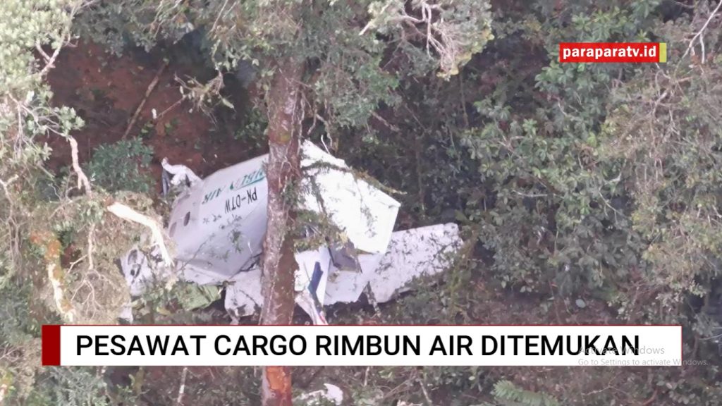 Pesawat Cargo Hilang kontak ditemukan hancur dikawasan Intan Jaya