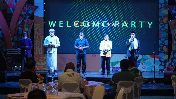 Welcome party 33 Duta Olahraga, Wali Kota jayapura: olah raga persatukan Indonesia