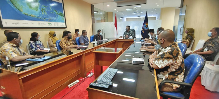 Hari Pertama masuk kerja anak Papua Pimpin rapat di BNPP