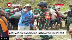 Pasca Teror KKB , Pemda Intan Jaya salurkan bantuan Sembako ke Warga