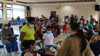 Jelang lebaran, Dinkes Provinsi Papua genjot vaksinasi