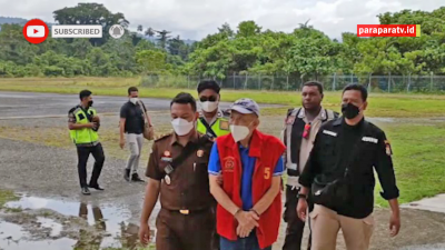 Terdakwa Korupsi DPO 10 Tahun Di Tangkap  Kejati Papua