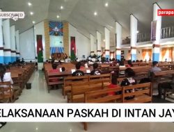 Pelaksanaan Paskah di Intan Jaya Berlangsung Hikmat