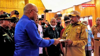 Wamendagri Tinjau Lahan Pembangunan Kantor Gubernur Papua Tengah