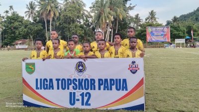 Liga TopSkor U-12 Papua Resmi di Mulai, Pangdam XVII/Cenderawasih : Diharapkan Menghasilkan Bibit bibit Unggul Pemain Sepak Bola di Papua