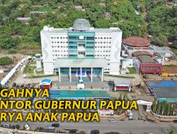 Kantor Gubernur Papua Berlantai 9 Diresmikan