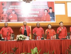 Gelar Konsolidasi, PDIP Papua Siap Raih Kemenangan Pada Pemilu Tahun 2024
