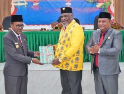 DPRD Kota Jayapura Terima LKPJ Walikota Tahun 2022