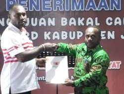 PKN Parpol Ketiga Daftarkan 30 Bacaleg di KPU Kabupaten Jayapura