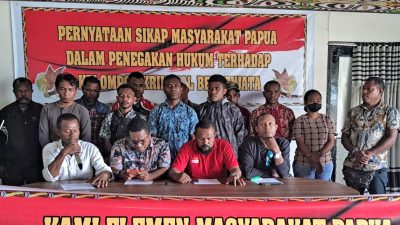 Aksi Teror KKB di Papua, Pemuda Dukung Penegakan Hukum Aparat TNI POLRI
