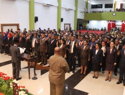 Penjabat Wali Kota Jayapura lantik 183 Pejabat