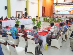 Sukseskan Pemilu 2024, Pemkot  Jayapura Gelar Rakor Bersama KPU