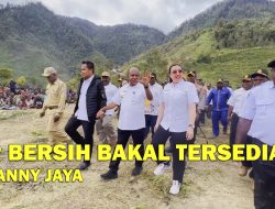Air Bersih Bakal Tersedia Di Lanny Jaya