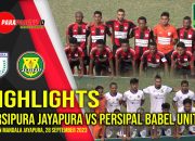 Full Game Hightlights Persipura Jayapura VS Persipal Babel United