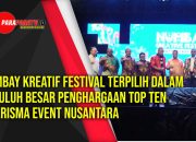 Numbay Creative Festival terima penghargaan Kharisma Event Nusantara 2023