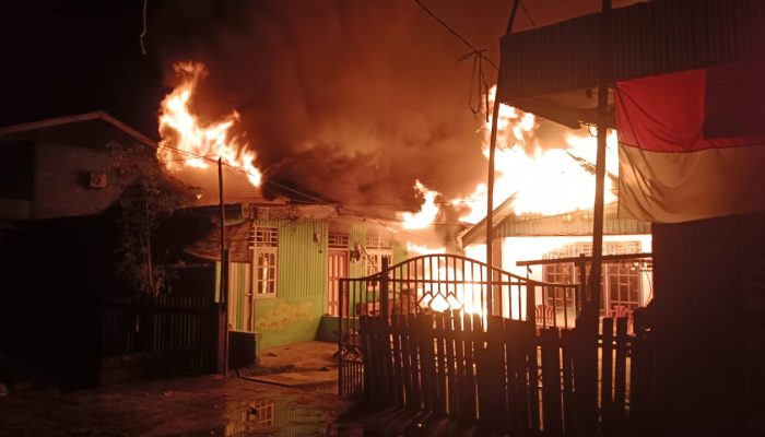 Polisi Dalami kebakaran rumah kos di Nabire