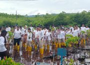 BBPOM di Jayapura Tanam 300 Pohon Mangrove Wujudkan Zero Carbon
