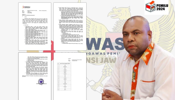 Bawaslu Kabupaten Jayapura Keluarkan Surat larangan Kampanye diluar Jadwal