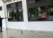 Polisi Tangani dan Olah TKP Kasus Pengrusakan Kantor DPRD Kabupaten Mimika