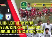 HIGHLIGHT PSBS BIAK VS PERSIPURA JAYAPURA | Pegadaian Liga 2 – 2023/2024