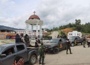 TNI/Polri Gelar Patroli Gabungan Jelang Pelantikan PJ. Bupati Lanny Jaya