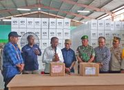 KPU Kota Jayapura Mulai Sortir dan Lipat Surat Suara Pemilu 2024, Libatkan 240 Orang