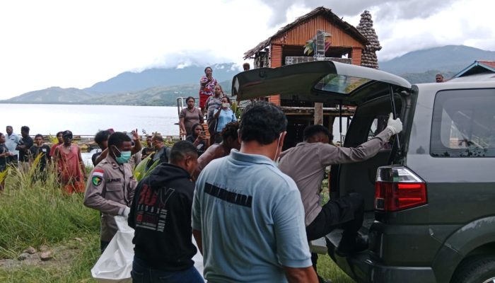 Kampung Yoka di Hebohkan Penemuan Sosok Mayat Mengapung di Pinggir Danau