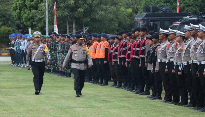 Wakapolda Papua Pimpin Apel Gelar Pasukan Operasi Ketupat Cartenz Tahun 2024
