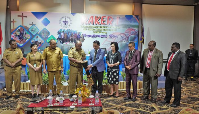 Raker I PGGS Kota Jayapura, Bahas Evaluasi Program