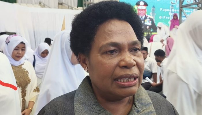 Ketua MRP Papua Apresiasi Tabligh Akbar Inisiasi Kapolda Papua untuk Pemilukada Damai