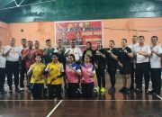 Sambut HUT Bhayangkara, 52 Peserta Ramaikan Pertandingan Badminton