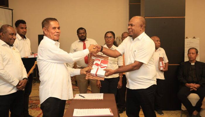 Pemprov Papua Gelar Launcing dan Penyerahan Dokumen Kerja