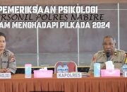 Ukur Kesiapan Mental Personil, Polres Nabire Laksanakan Pemeriksaan Psikologi