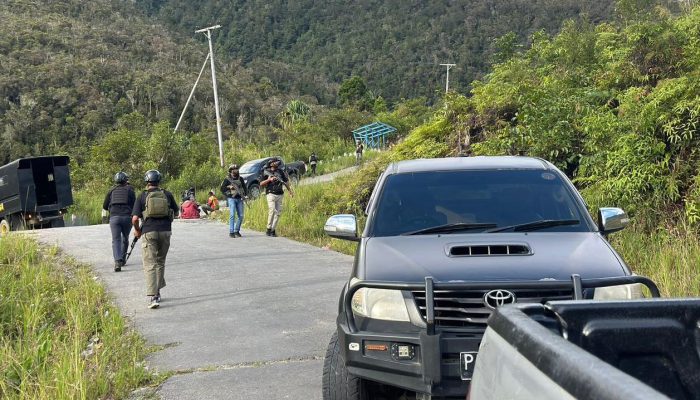 Truk Pengankut Barang Ditembak OTK di Dogiyai, Satu Penumpang Tertembus Peluru